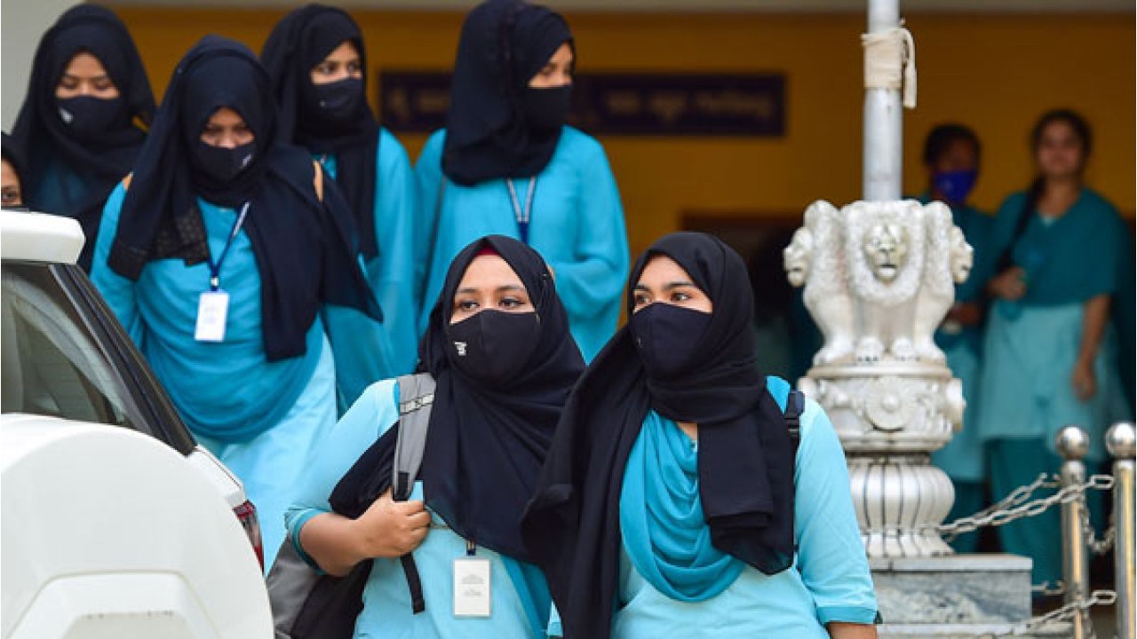 hijab-clad student to appear for exam in Karnataka