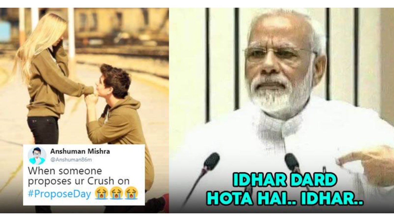 Propose Day 2022: Singles bombard social media with memes, say humein toh lagta hai humne ghayal hone ke liye janam liya hai