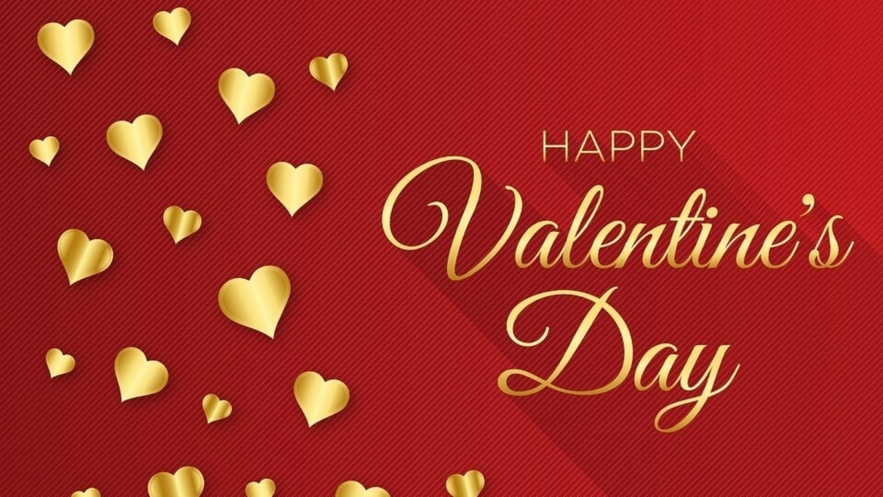 Valentine's Day 2025 celebration with romantic gifts and decorations