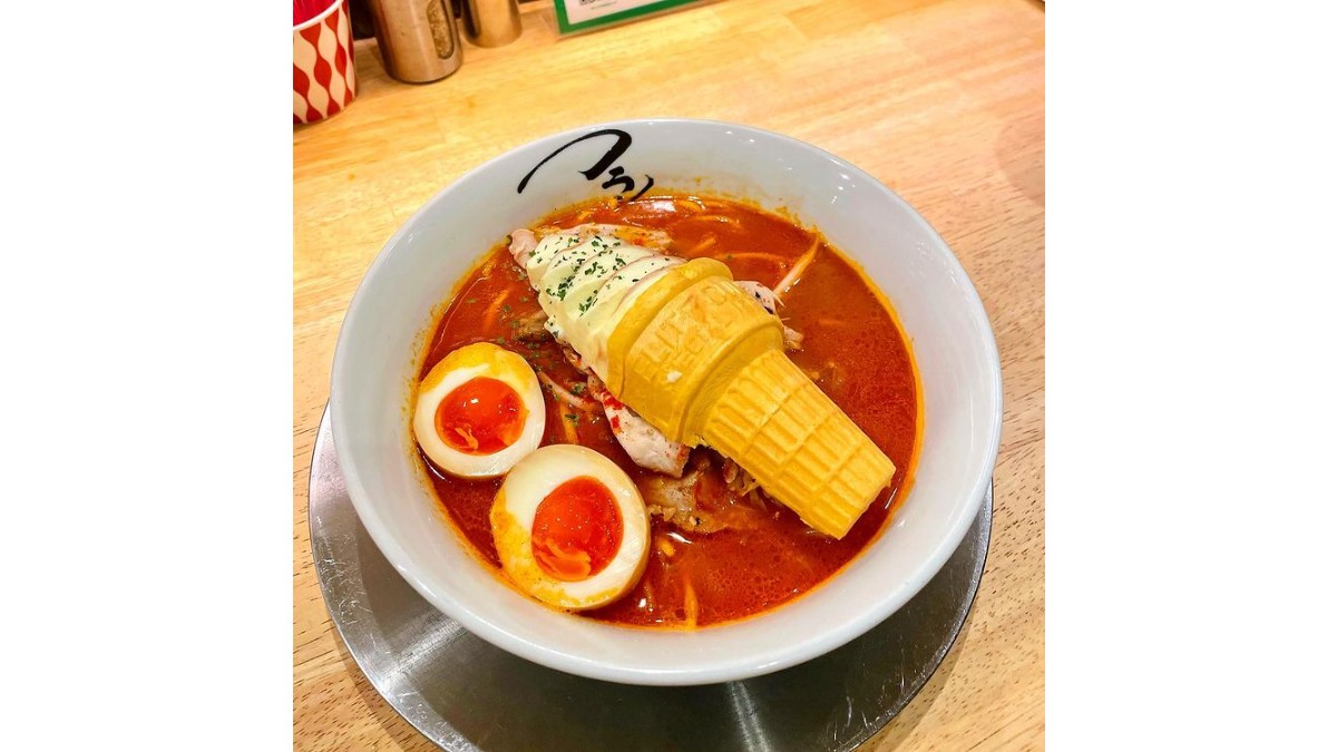 ramen with ice cream