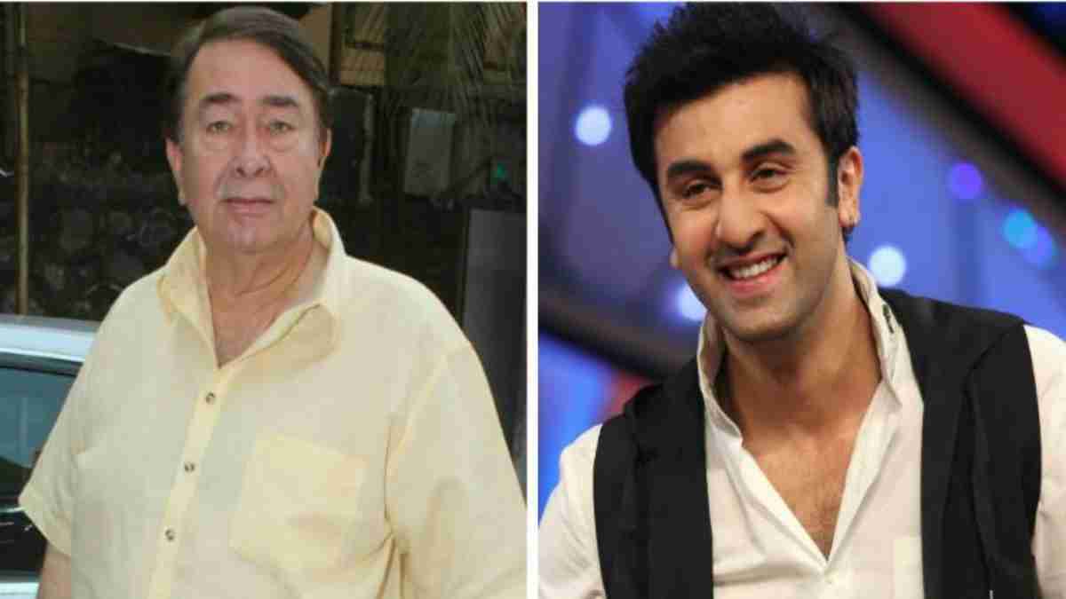 Ranbir Kapoor and his uncle Randhir Kapoor