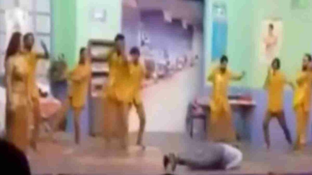 Man dancing to Sapna Chaudhary's song