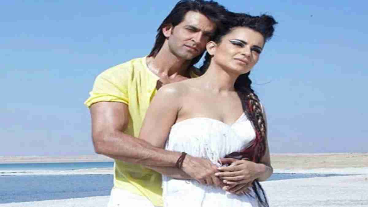 Kangana Ranaut and Hrithik Roshan