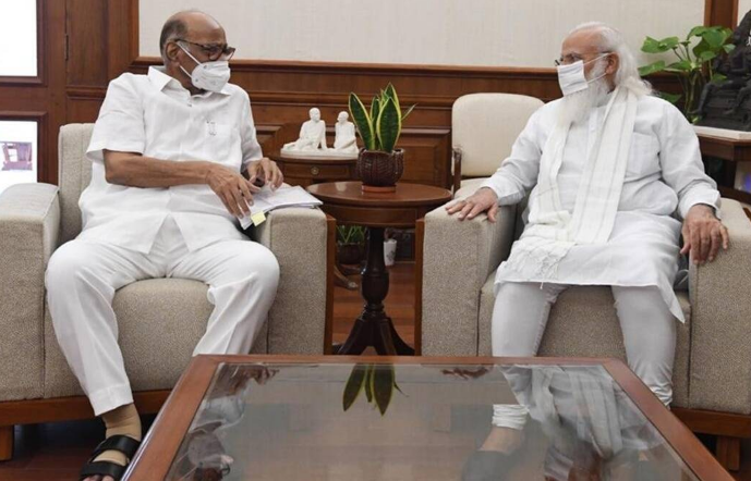 Sharad Pawar meets PM Modi