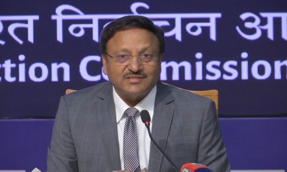 Chief Election Commissioner Rajeev Kumar