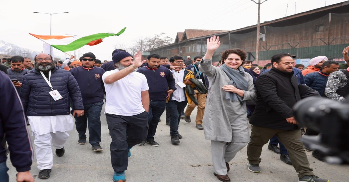 Bharat Jodo Yatra in endgame, Rahul Gandhi to unfurl the Tricolour at Srinagar's historic Lal Chowk today