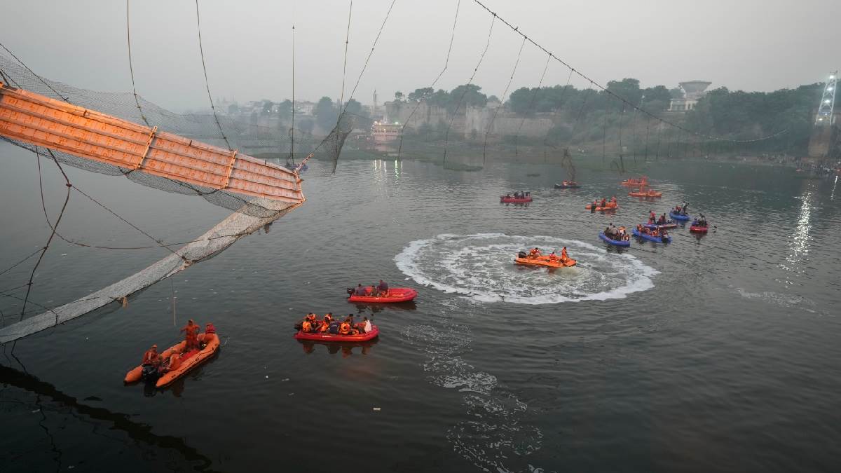 Gujarat Morbi bridge collapse