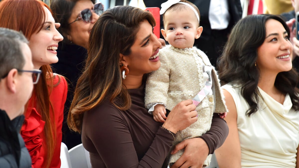 Priyanka Chopra finally shows daughter Malti Marie's face for the first time | See Pics