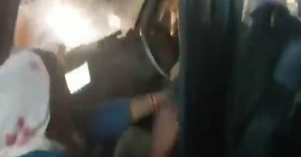 woman beats up drunk police constable