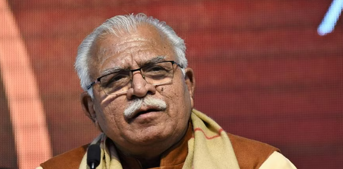 Haryana CM Manohar Lal Khattar