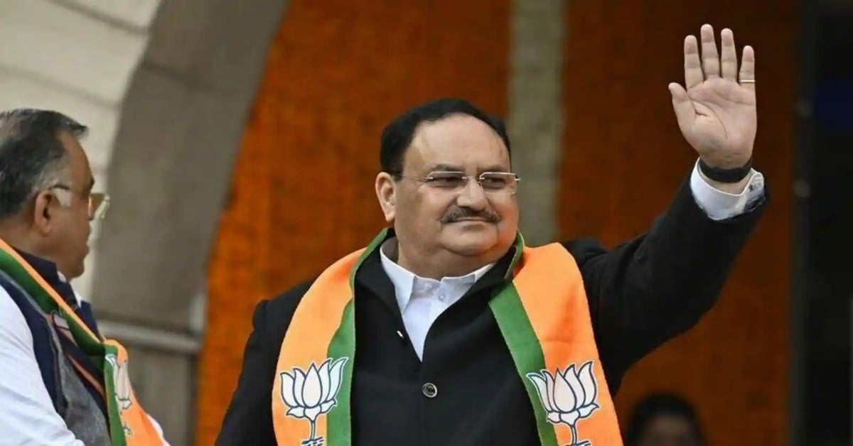 BJP national president JP Nadda