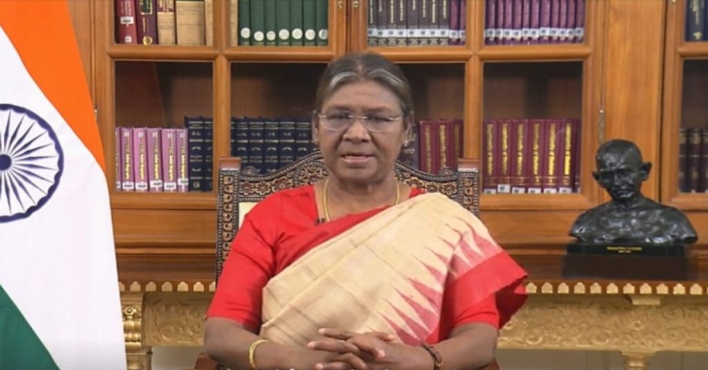 President Draupadi Murmu