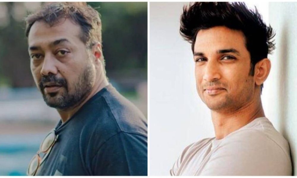 Anurag Kashyap and Sushant Singh Rajput