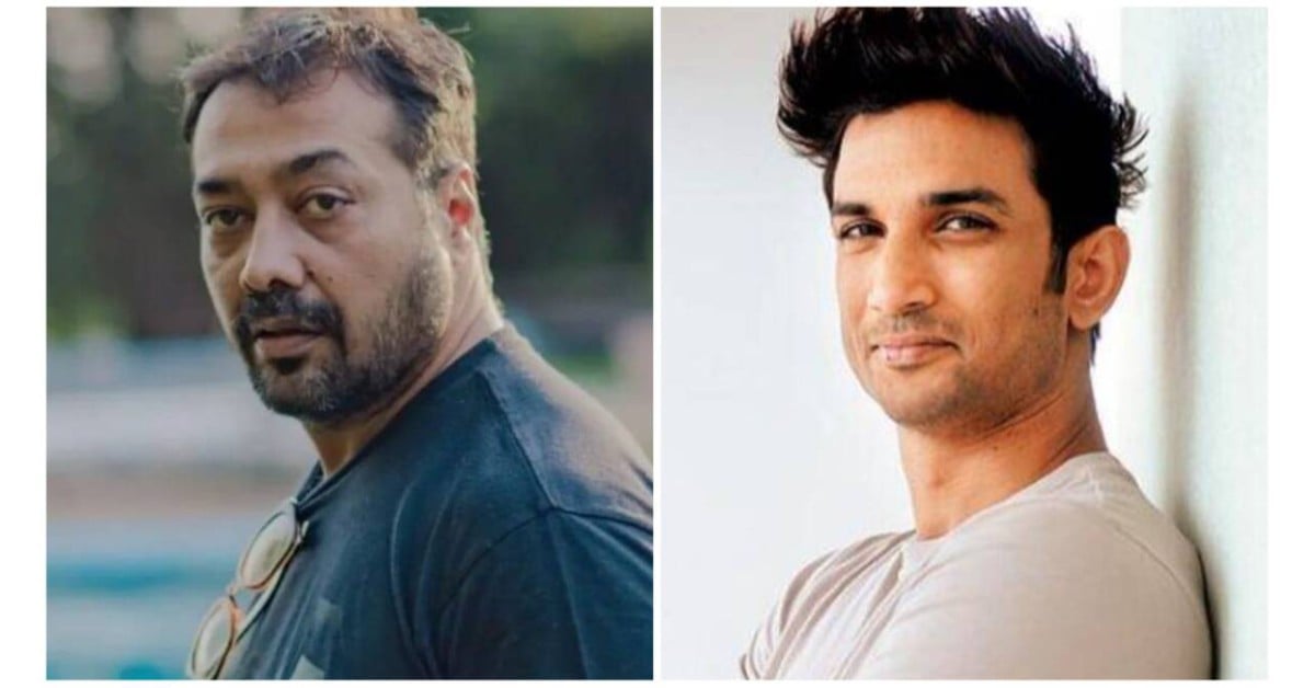 Anurag Kashyap and Sushant Singh Rajput