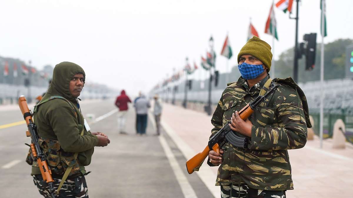 Delhi Police has beefed up security ahead of Republic Day