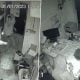 men broke into a shop and stole a battery