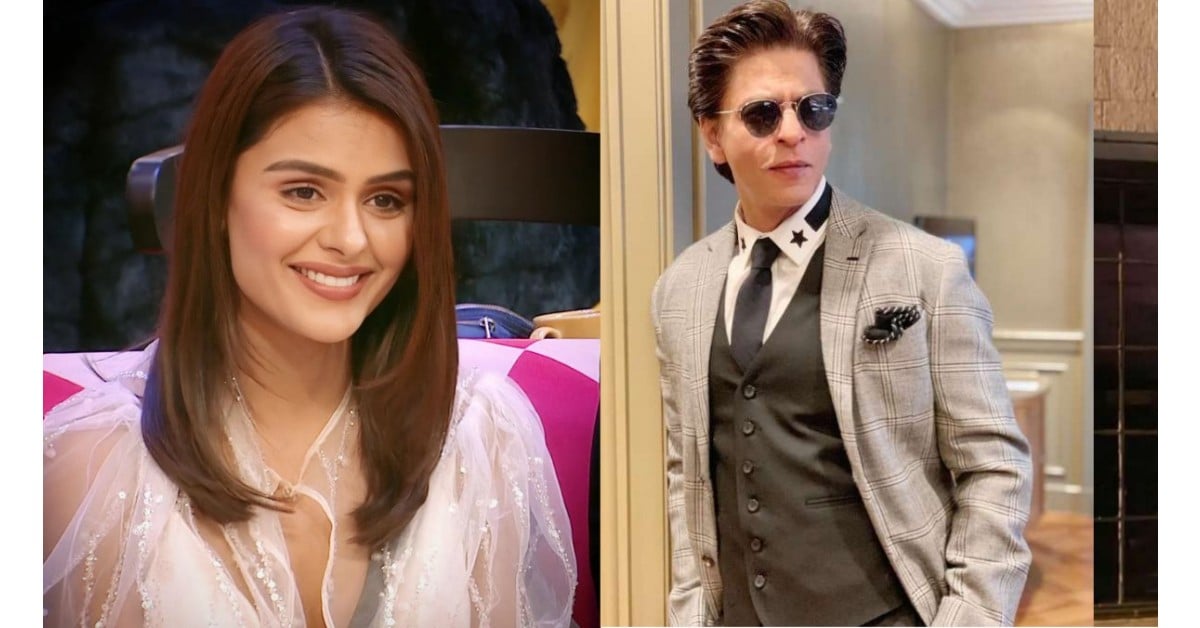 Priyanka Chahar Choudhary and Shah Rukh Kkan