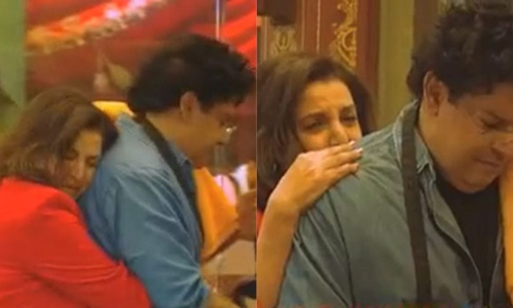 Bigg Boss 16: Farah Khan gets emotional after meeting Sajid Khan, takes a dig at Tina Datta's relationship with Shalin Bhanot | WATCH