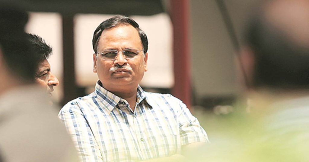 AAP Minister Satyendar Jain