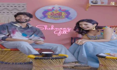 Shahid Kapoor and Shehnaaz Gill