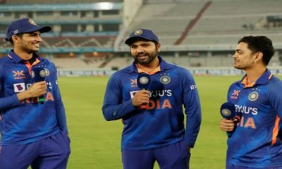 Ishan Kishan, Rohit Sharma, Shubhman Gill