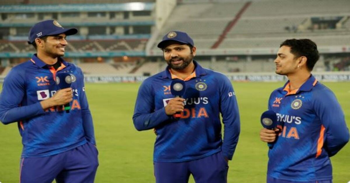 Ishan Kishan, Rohit Sharma, Shubhman Gill