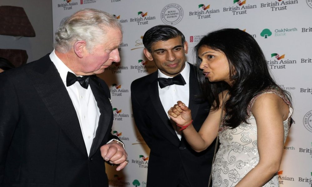 British Prime Minister Rishi Sunak's wife Akshata Murthy