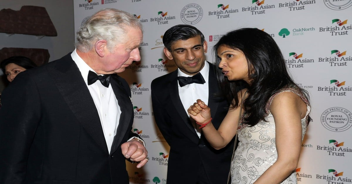 British Prime Minister Rishi Sunak's wife Akshata Murthy