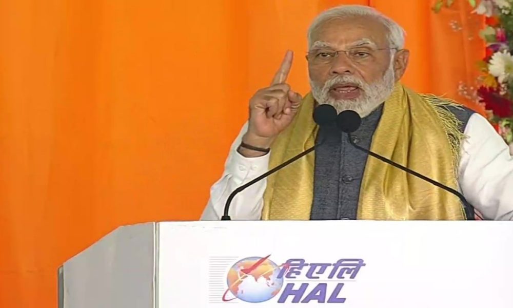 Karnataka: PM Narendra Modi inaugurates HAL helicopter factory in Tumakuru, unveils Light Utility Helicopter