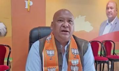 Meghalaya BJP chief Ernest Mawrie