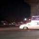 Drunk truck driver drags car