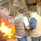 Video of shopkeepers setting themselves on fire due to eviction drive in Bihar goes viral, users enraged | Watch