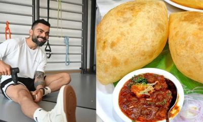 Internet amused over Virat Kohli's excitement after spotting chole bhature in dressing room | Watch