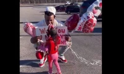 father taking out daughter on a date leaves