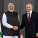 Vladimir Putin and Narendra Modi