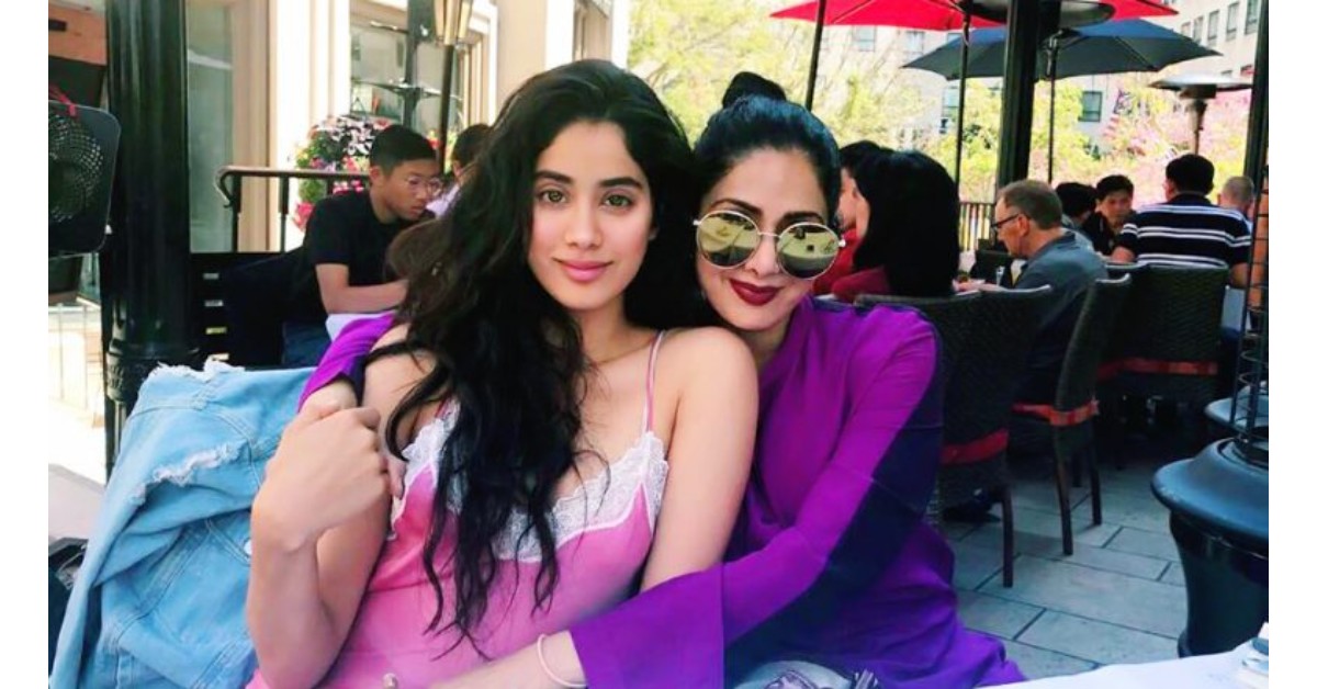 janhvi kapoor and sridevi