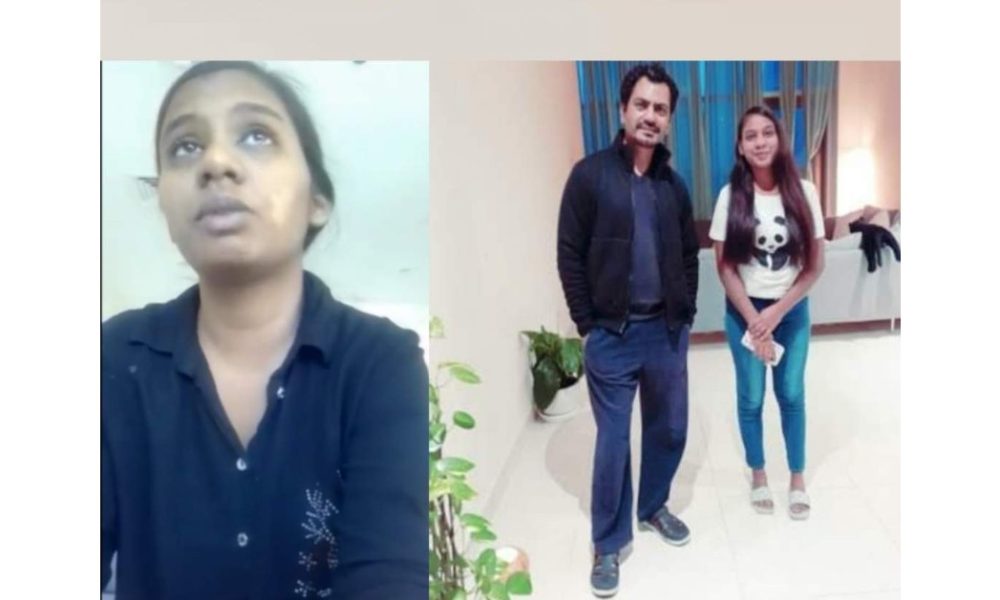 Nawazuddin Siddiqui's house help accuses actor of abandoning her in Dubai, says stranded with no money, food | WATCH