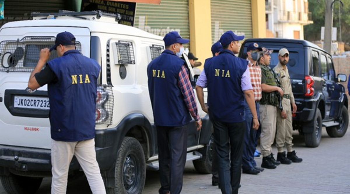 NIA Raids Delhi Shaheen Bagh