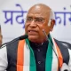 Congress chief Mallikarjun Kharge