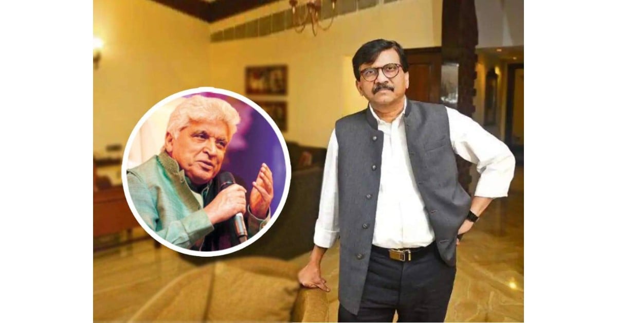 Sanjay Raut and Javed Akhtar