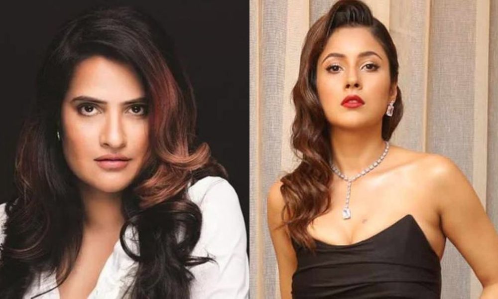 Sona Mohapatra and shehnaaz Gill