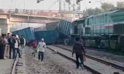 goods trains collide head-on