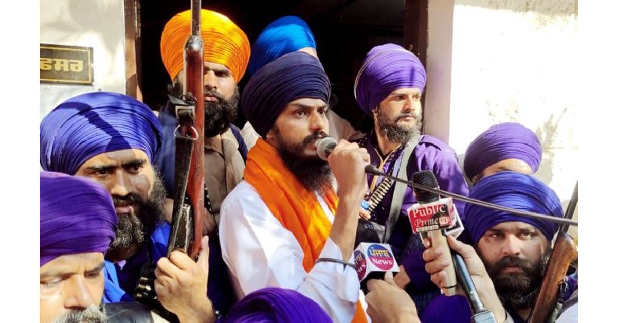 Amritpal Singh case: Khalistani leader declared fugitive, Punjab Police arrest 78 people, recover 8 rifles