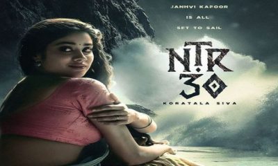 Janhvi Kapoor bags Koratala Siva's NTR 30, says can't wait to sail with her favorite Jr. NTR