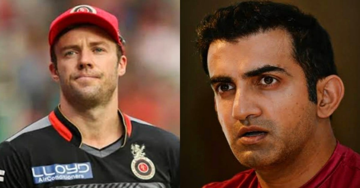 AB de Villiers and Gautam Gambhir