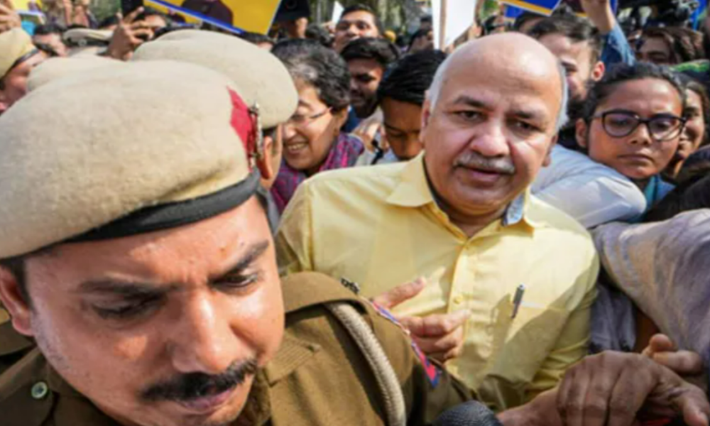 Manish Sisodia sent to Tihar jail