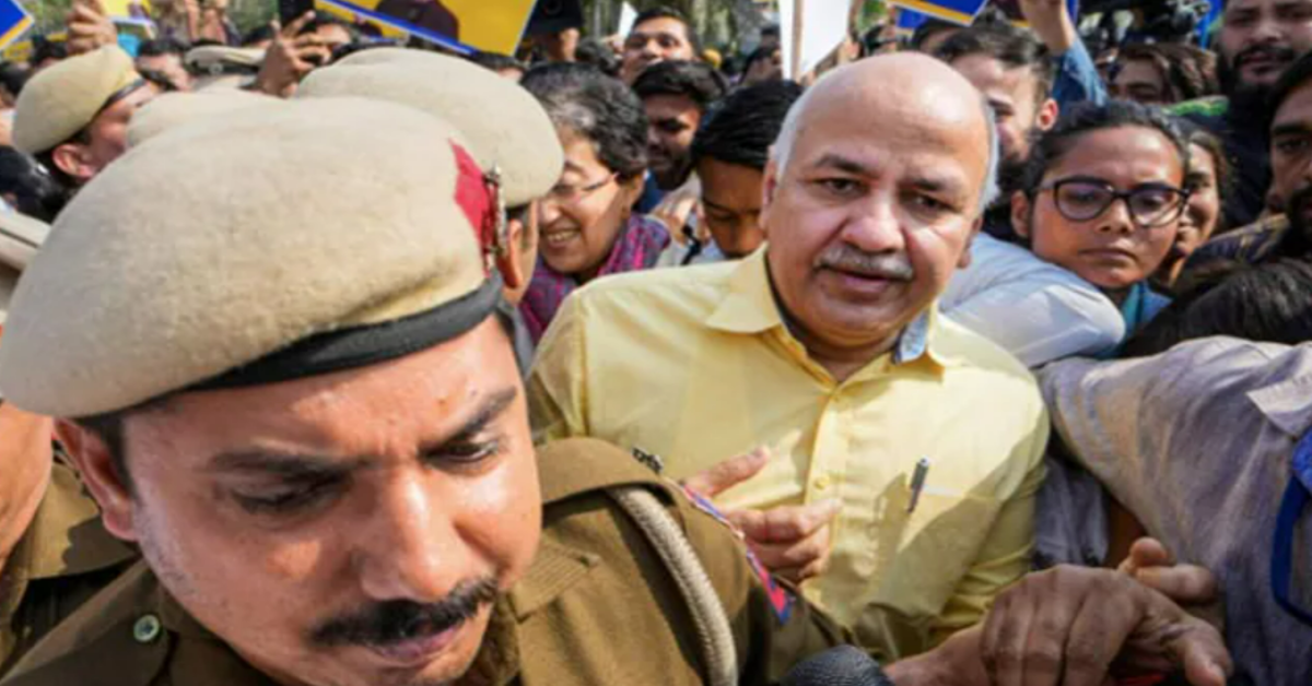 Manish Sisodia sent to Tihar jail