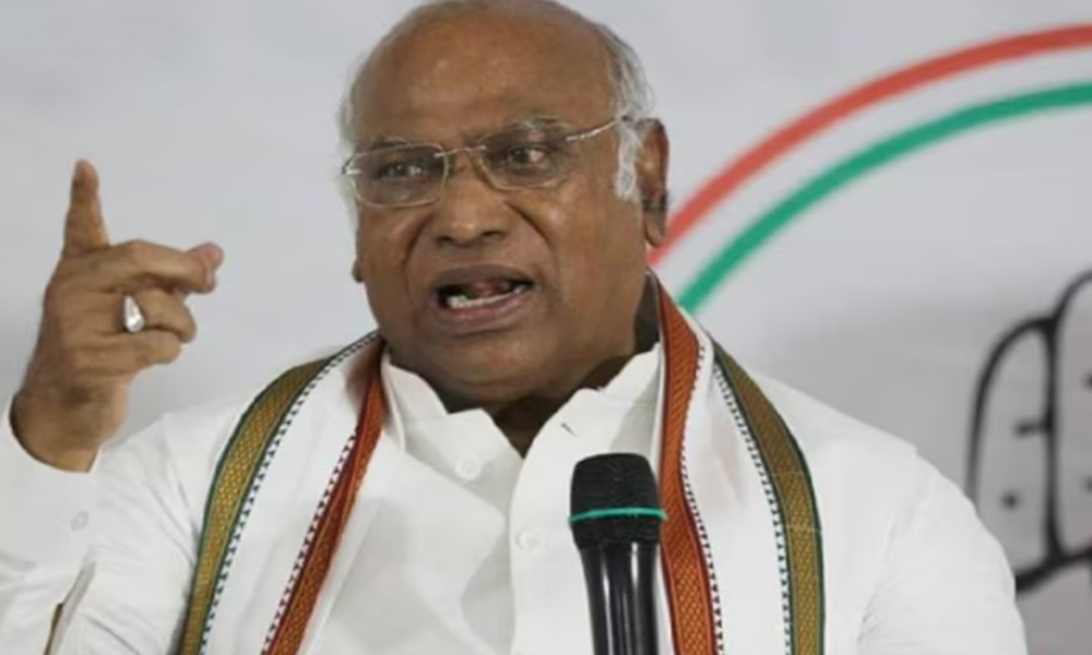 Congress chief Mallikarjun Kharge