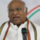 Congress chief Mallikarjun Kharge