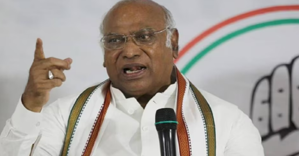 Congress chief Mallikarjun Kharge